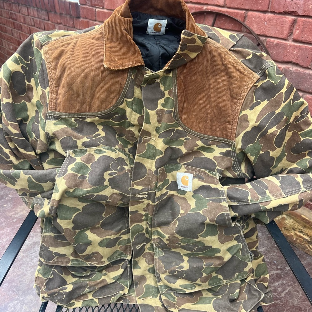 Carhartt camo jacket 80’s vintage